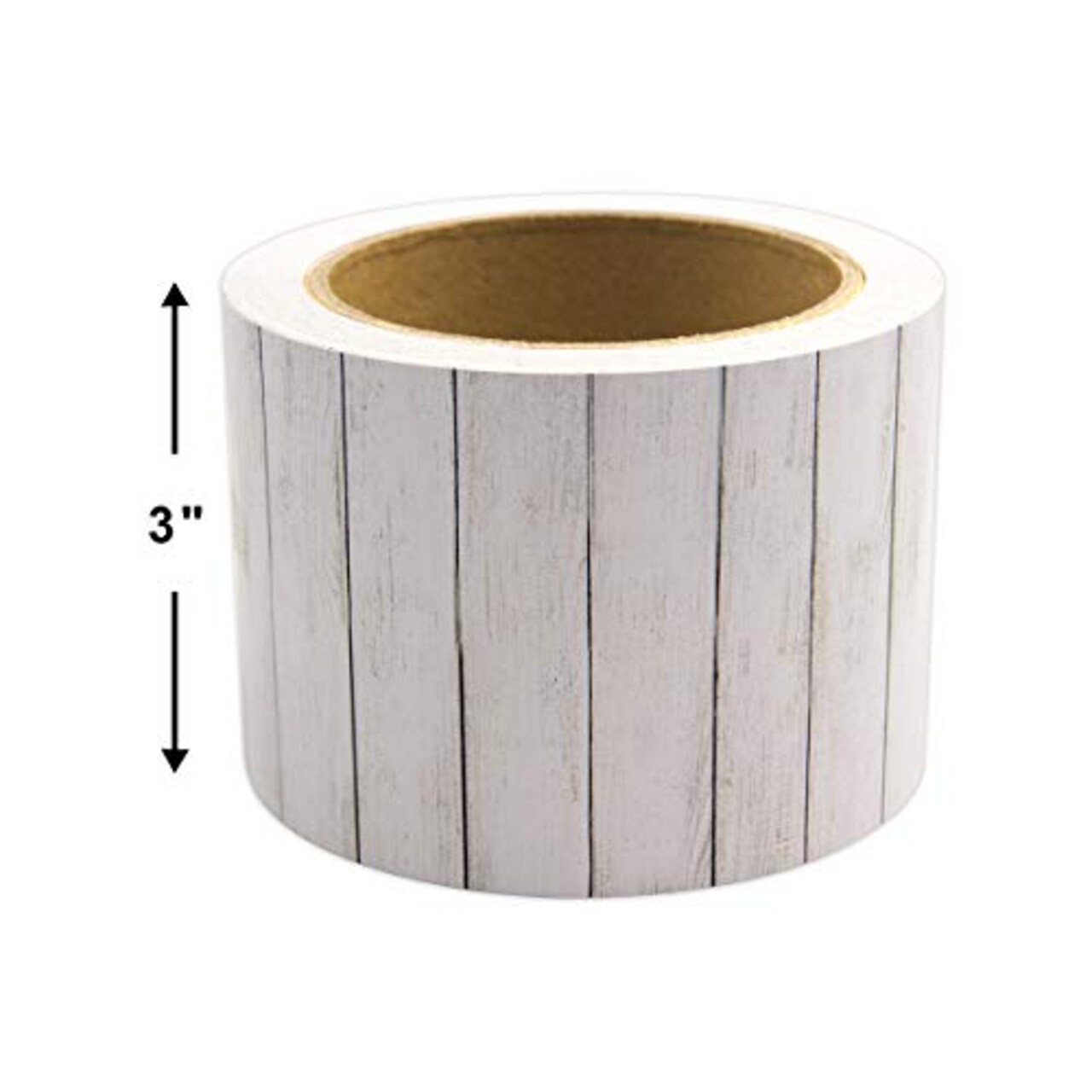 White Wood Bulletin Board Border - Straight Border Trim for Classroom Decoration, 36ft
